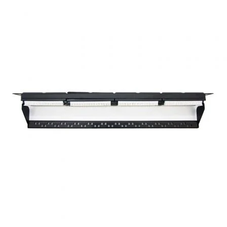 Nanocable Patch Panel 24 Puertos RJ-45 Cat6a 1U Negro Nanocable Patch Panel 24 Puertos RJ-45 Cat6a 1U Negro